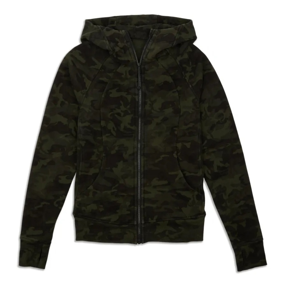 Scuba zip up hoodie